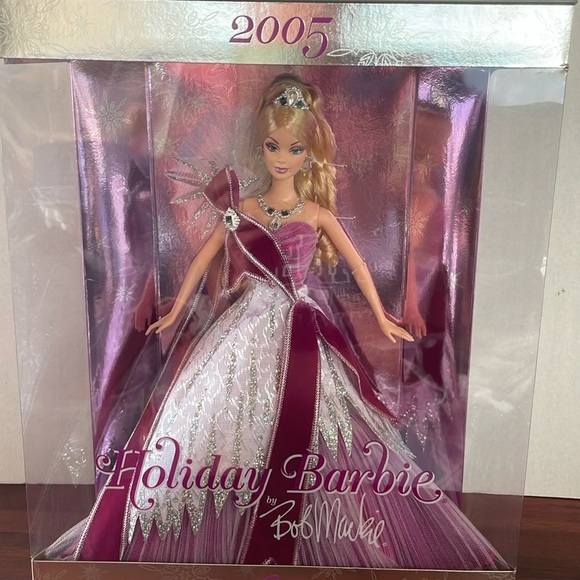 2005 Holiday Barbie by Bob Mackie NIB Mint Condition - Picture 1 of 7